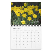 Kleine Größe Schöne Blumen Kalender (Mär 2027)