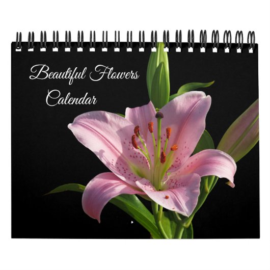 Kleine Größe Schöne Blumen Kalender (Titelbild)