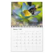 Kleine Größe Schöne Blumen Kalender (Feb 2027)