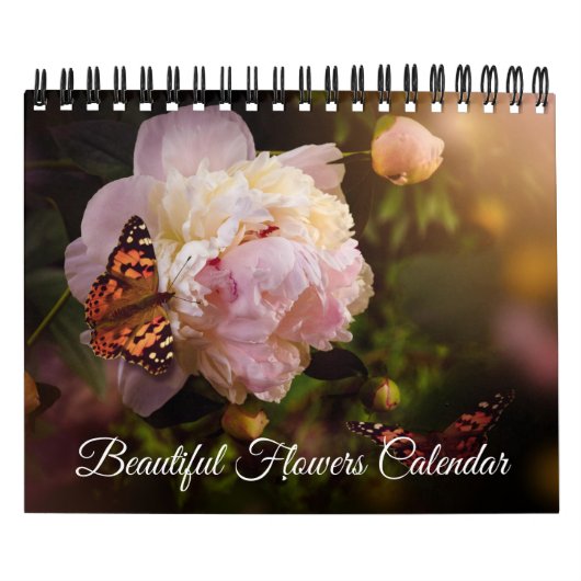Kleine Größe Schöne Blumen Kalender (Titelbild)