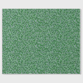 Kleine grüne Dreiecks-Tessellation Geometrisch Geschenkpapier (Flach)