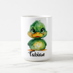 Kleine grüne Ente  Kaffeetasse