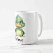Kleine grüne Ente Kaffeetasse (VorderseiteRechts)