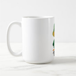 Kleine grüne Ente Kaffeetasse