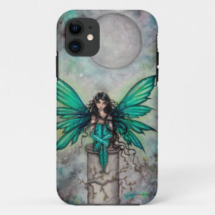 Kleine grüne Feen-Gothic-Fee-Fantasy-Kunst Case-Mate iPhone Hülle