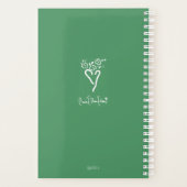 Kleine Grüne Lätzchen-Tagesplaner Planer (Rückseite)