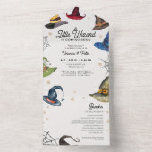 Kleine Halloween-Kinderdusche Einladung (Innen Boden)