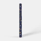 Kleine handgezeichnet Blume Samsung Galaxy Hülle (Rechte Seite)