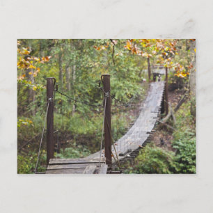 Kleine Hängebrücke, National Coal Heritage Postkarte