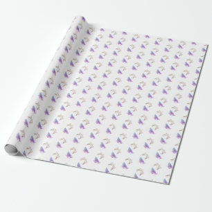 Kleine Hanukkah Chanukah Menorahs farbenfroh Geschenkpapier