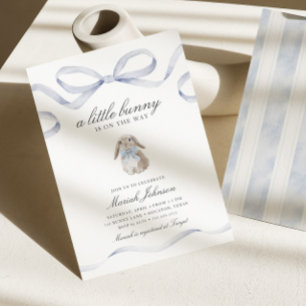 Kleine Hasen-Baby-Party   Frühlings-Ostern in Jung Einladung