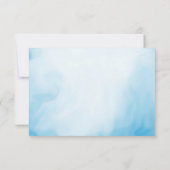 Kleine Hatchling Sea Turtle Baby Dusche Vielen Dan Dankeskarte (Rückseite)