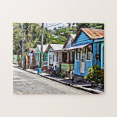 Kleine Häuser in Ste-Lucia Puzzle (Horizontal)