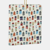 KLEINE HÄUSER KERAMIKORNAMENT (Rechts)