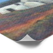 Kleine Häuser, Penwith Poster (Ecke)