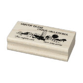 Kleine, hausgemachte Eierkarton - Lebensmitteletik Gummistempel (Stempel)