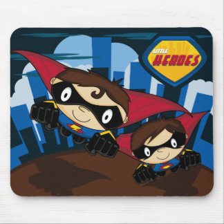 Kleine Held-Superheld-Mausunterlage Mousepad