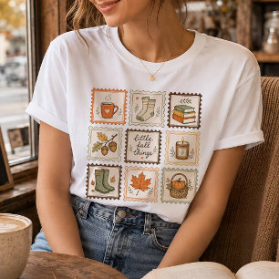 Kleine Herbst-Dinge Vintage Cottagecore Herbstkuns T-Shirt