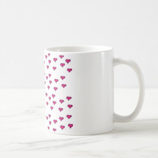 Kleine Herz-Tasse Kaffeetasse (Rechts)