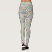 Kleine Herzen Fliesen Leggings (Rückseite)