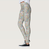 Kleine Herzen Fliesen Leggings (Links)