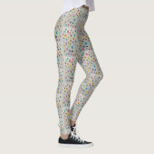 Kleine Herzen Fliesen Leggings (Rechts)