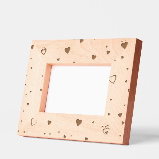 Kleine Herzen Geätzte Rahmen (Links)