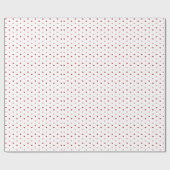 Kleine Herzen Geschenkpapier (Flach)