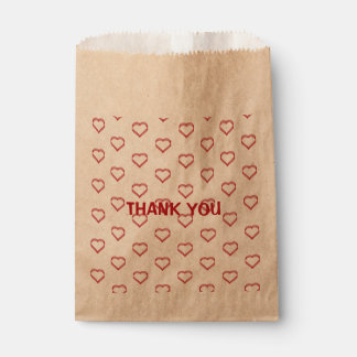 kleine Herzen  Geschenktütchen