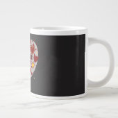 Kleine Herzen Jumbo-Tasse (Rechts)
