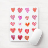 Kleine Herzen Mousepad (Mit Mouse)