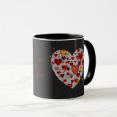 Kleine Herzen Tasse (VorderseiteRechts)