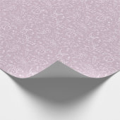 Kleine Herzen und Bunnies - transparentes Muster. Geschenkpapier (Ecke)