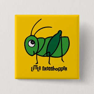 Kleine Heuschrecke Button