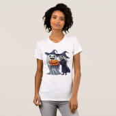 Kleine Hexe Geist Jack O Lantern 👻 T-Shirt (Vorne ganz)