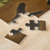 Kleine Hexe & Ghoul Tee Party im Waldpuzzle Puzzle (Seite)