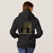 Kleine Hexe, große Träume Hoodie (Schwarz voll)