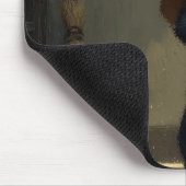 Kleine Hexe, große Träume Mousepad (Ecke)