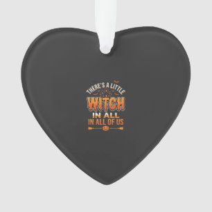 Kleine Hexe Halloween Hexe Typografie Design_1 Ornament