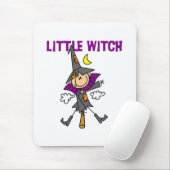 Kleine Hexe Halloween Mousepad (Mit Mouse)
