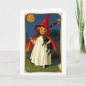 Kleine Hexe Karte (Vorderseite)