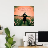 Kleine Hexe Poster (Heimbüro)