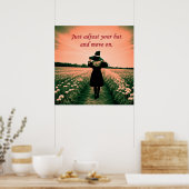 Kleine Hexe Poster (Küche)