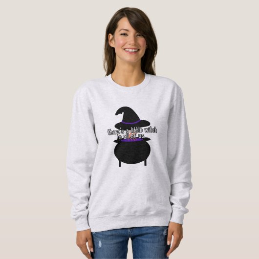 Kleine Hexe Sweatshirt (Vorne ganz)