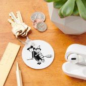 Kleine Hexe und Clown Schlüsselanhänger