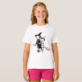 Kleine Hexe und Clown T-Shirt (Vorne ganz)