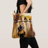 Kleine Hexe wählt ein Zimmer Tasche (Von Nahem)