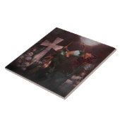 Kleine Hexenkachel Fliese (Seite)