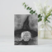Kleine Hexenkarte Postkarte (Stehend Vorderseite)