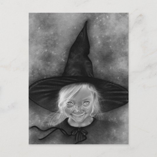 Kleine Hexenkarte Postkarte (Vorderseite)